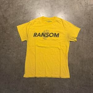 Yellow ransom t shirt size medium